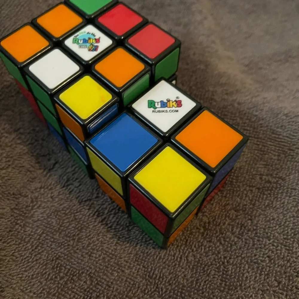 3x3 & 2x2 RUBIK'S CUBE PUZZLE rubix rubics rubiks classic mind game toy